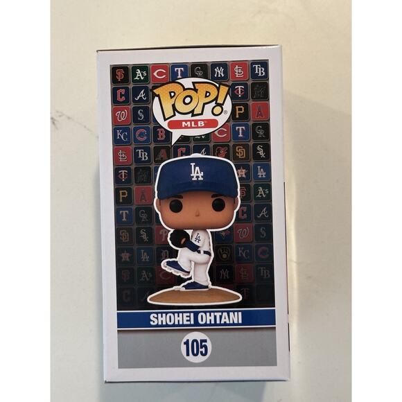 Funko Pop! MLB Shohei Ohtani #105 Funko Exclusive Dodgers pitching #4 - Picture 4 of 7